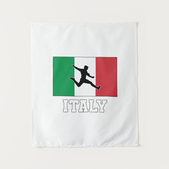Tapiz Selección De Fútbol De Italia (Anverso)