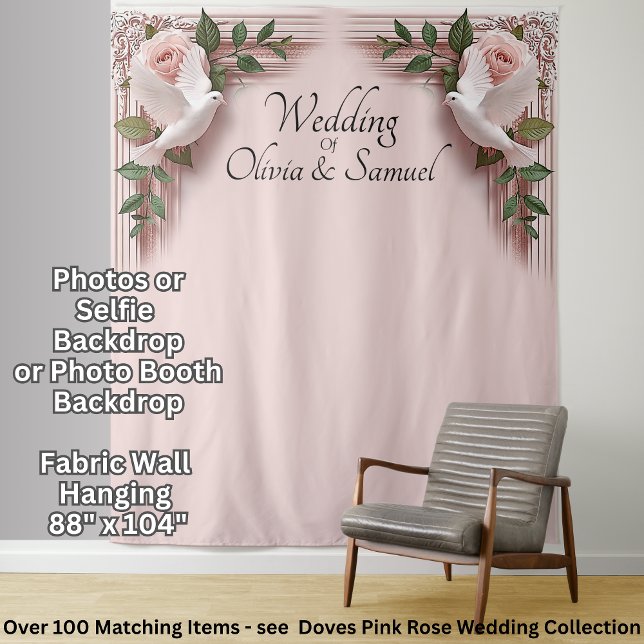 Tapiz Selfie or Photo-Booth Backdrop Fabric Wall-hanging (Subido por el creador)