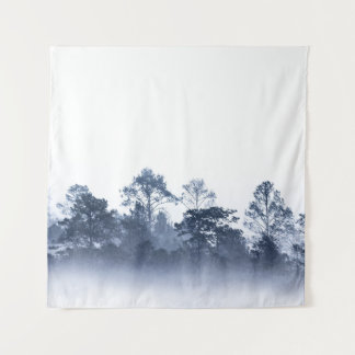 Tapiz Selva tropical, silueta nublada, Tailandia