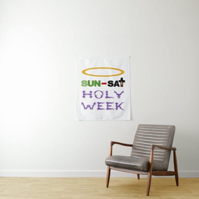 Tapiz Semana Santa (Domingo de Ramos a Jueves Santo) (In situ)