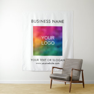 Tapiz Seminario de Fiesta de logotipos de personalizados