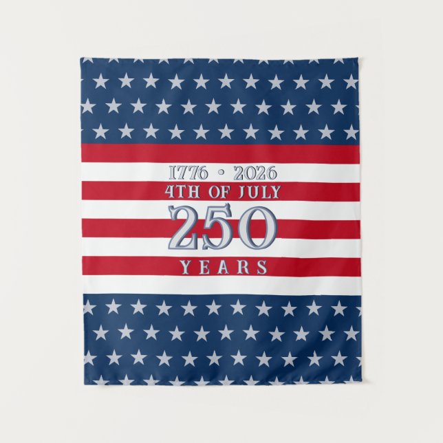 Tapiz Semiquincentennial Navy Stars & Stripes 250 Years  (Anverso)