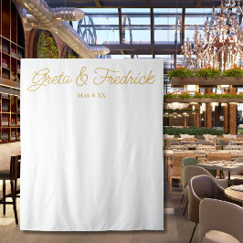 Tapiz Sencillo e incansable fondo de oro blanco Minimali