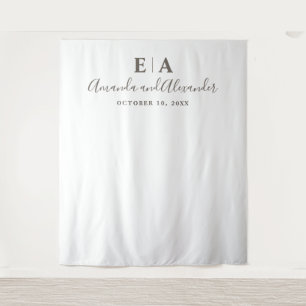Tapiz Sencillo telón de fondo de tipografía. fondo boda