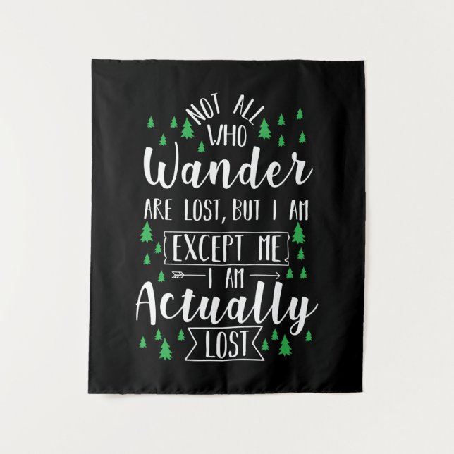 Tapiz Senderismo divertido (Anverso)