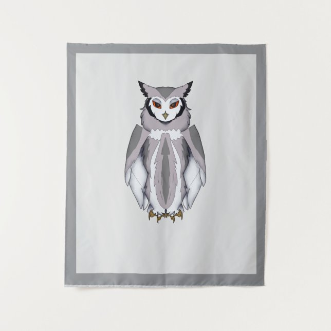 Tapiz Serene Owl Wall Medium (50" x 60") (Anverso)