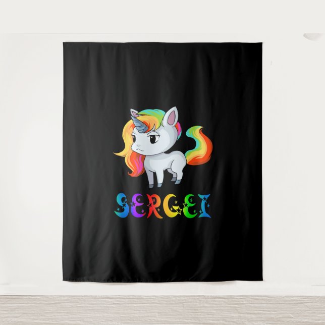 Tapiz Sergei Unicorn (Anverso)