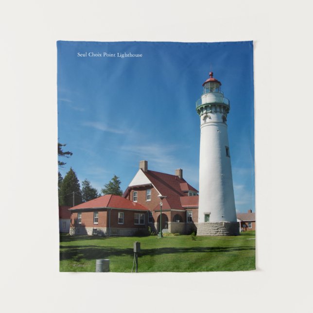 Tapiz Seul Choix Point Lighthouse (Anverso)