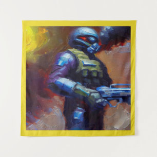 Tapiz SF - Héroe militar 4