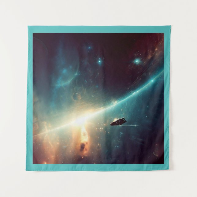 Tapiz SF - Opera espacial 2 (Anverso)