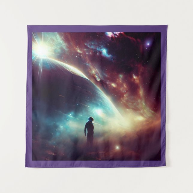 Tapiz SF - Opera espacial 4 (Anverso)