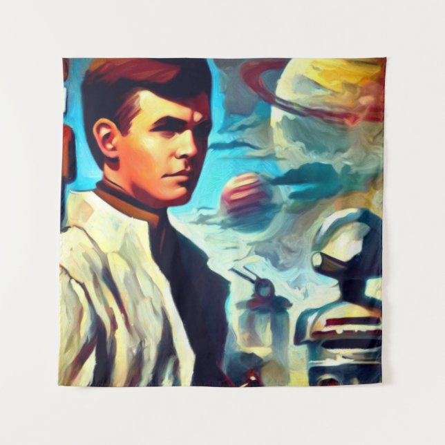 Tapiz SF Pulp Magazine Cover Style 2 (Anverso)