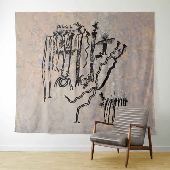 Tapiz Shamans and Spirit - Buckhorn Wash Utah (In situ (horizontal))