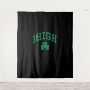 Tapiz Shamrock St Patricks Día Orgullo irlandés Irlandés