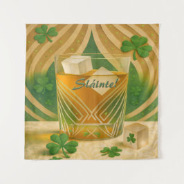 Tapiz Shamrocks Irish Whiskey Tumbler "Sláinte!"