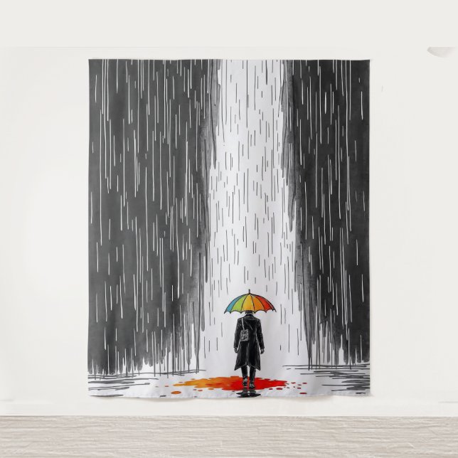 Tapiz “Shelter in Color” (Anverso)