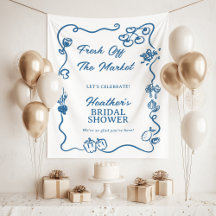 She's Fresh Off The Market Bridal Shower Sign