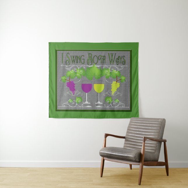 Tapiz Siendo ambas formas de vinos (In situ (horizontal))