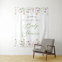 Signo de bienvenida color de agua verde rosa amari