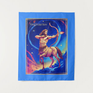 Tapiz Signo zodiacal Sagitario como el Arquero Celeste