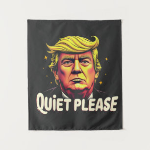 Tapiz Silencio, por favor, Trump, debate presidencial en