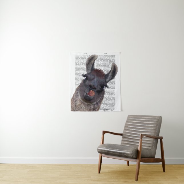 Tapiz Silly Llama (In situ)