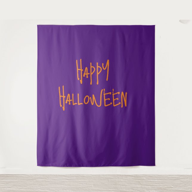 Tapiz Silvicultura de Halloween (Anverso)