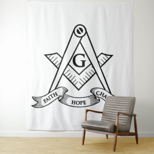 Tapiz Símbolo de masonería