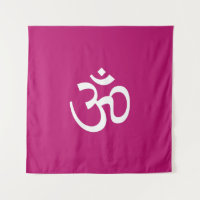 Símbolo del hinduismo rosa de la baya del icono de