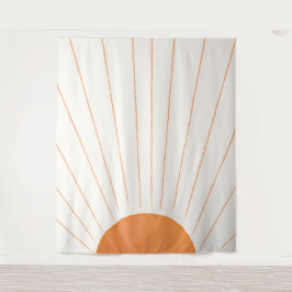 Tapiz Simple Boho Sun Sunrise