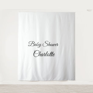 Tapiz SIMPLE MINIMAL.CUTIE AGREGAR NOMBRE BEBÉ baby show