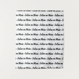 Tapiz Simple paso y repetir pequeña empresa personalizad