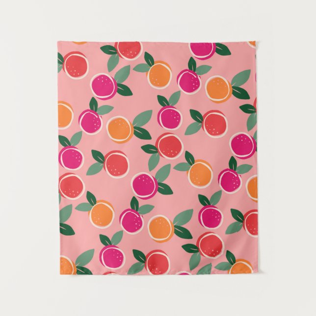 Tapiz Sinfonía de Cítricos Sunset (Anverso)