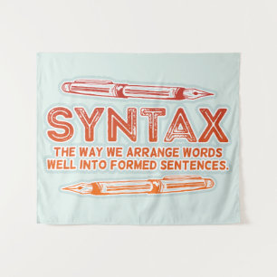 Tapiz Sintaxis Gramática Grammar