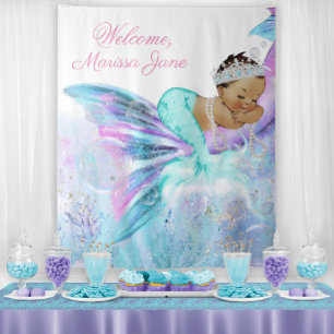 Tapiz Sirena de sirena de Baby Shower