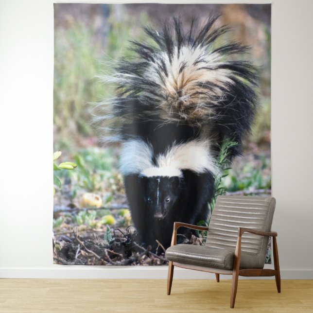 Tapiz Skunk Black and White (In situ)