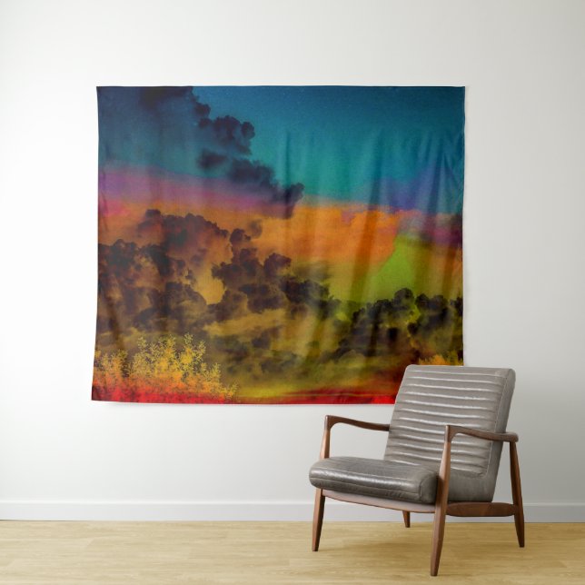 Tapiz Sky Fantasy (In situ (horizontal))