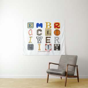 Tapiz SlipperyJoe adopta la metáfora de la diversidad LG