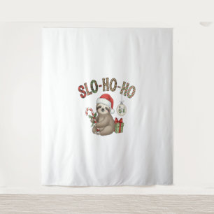Tapiz Slo Ho Ho Xmas Sloth