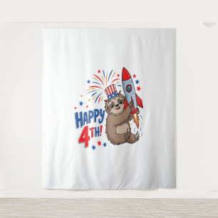 Tapiz Sloth Happy 4Rocket Fireworks Estados Unidos