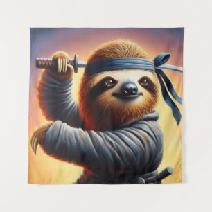 Tapiz Sloth Ninja