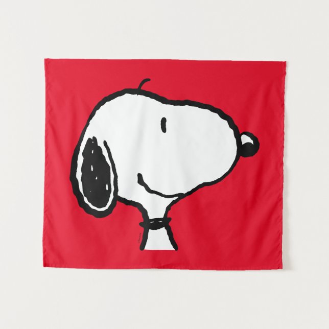 Tapiz Snoopy Smile Giggle Laugh (Anverso (horizontal))