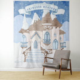 Tapiz Snowley Winter Castle Photo Booth