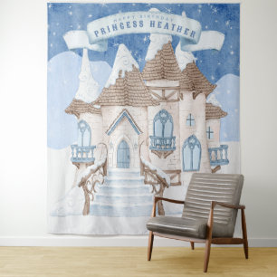 Tapiz Snowley Winter Castle Photo Booth