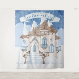 Tapiz Snowley Winter Castle Photo Booth