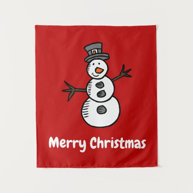 Tapiz Snowman (Anverso)