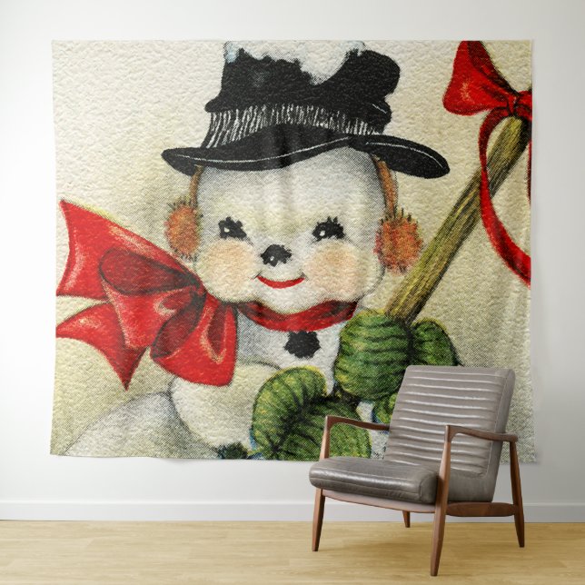 Tapiz Snowman 004 (In situ (horizontal))