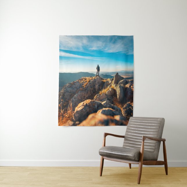 Tapiz Sobre unas majestuosas rocas otoñales (In situ)