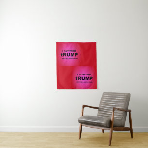 Tapiz Sobreviví a tRUMP
