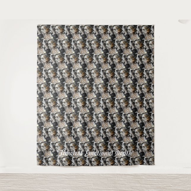 Tapiz "Sofisticados acentos de oro" (Anverso)